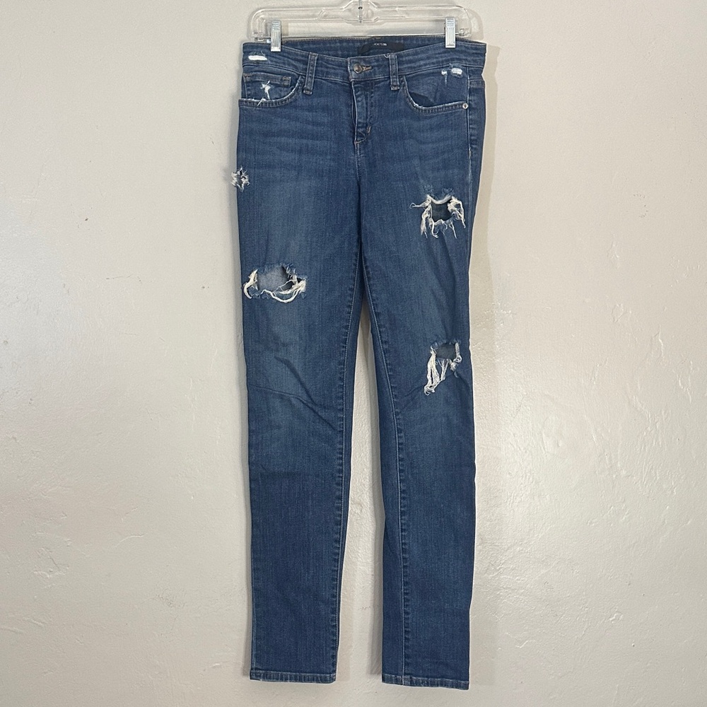 Joe's Jeans Women's Distressed Skinny Jeans - Blue